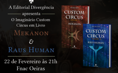 Apresentação dos livros «Mekanon» e «Raus Human»